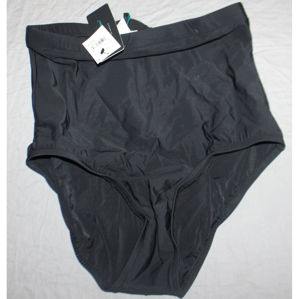 Aqua Green Bikini Bottom size Medium Black